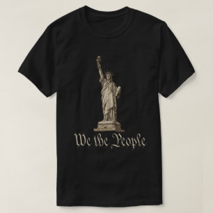 We the People Statue of Liberty Patriotic T-Shirt