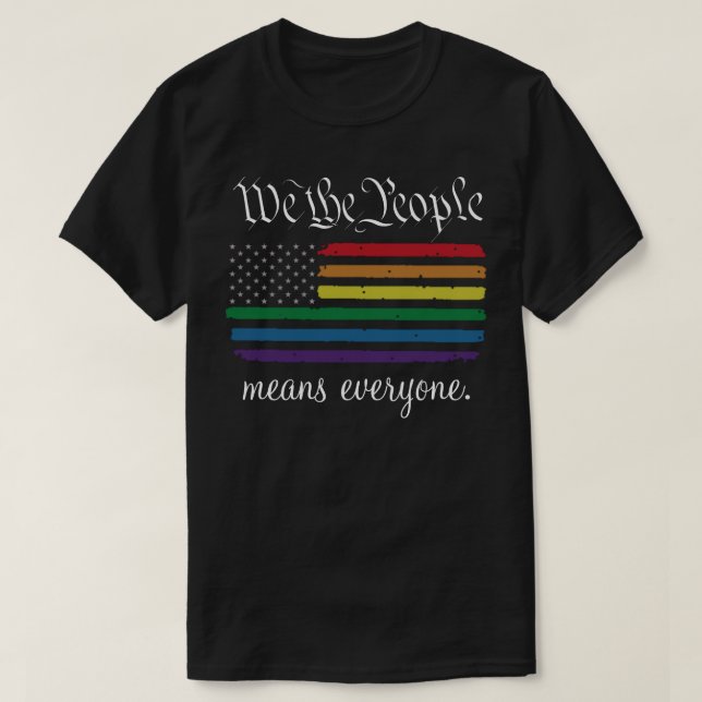 We the People T-Shirt (Design Front)