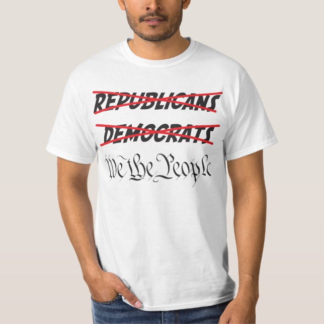 We The People Tea Party Shirt (Front)