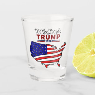 "We The People" Trump 2020 Shot glass