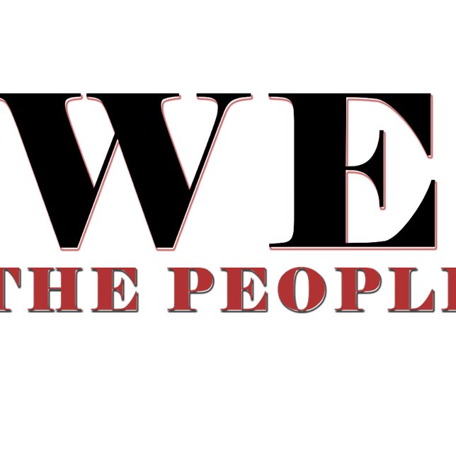 We The People Typography Apron | Patriotic (Creator Uploaded)