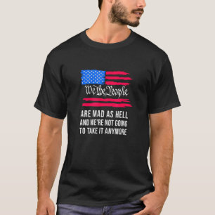 We The People Usa Constitution Preamble America T-Shirt