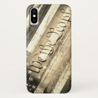 We The People Vintage American Flag