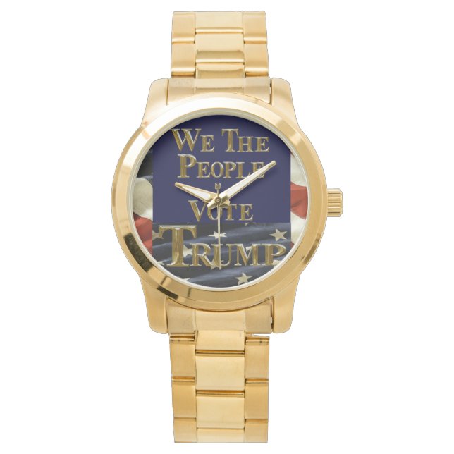 WE THE PEOPLE VOTE TRUMP WATCH (Front)