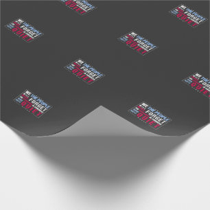 We the People Will Never Forget the Cowards USA Wrapping Paper