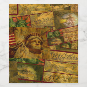 We The People Wine Label