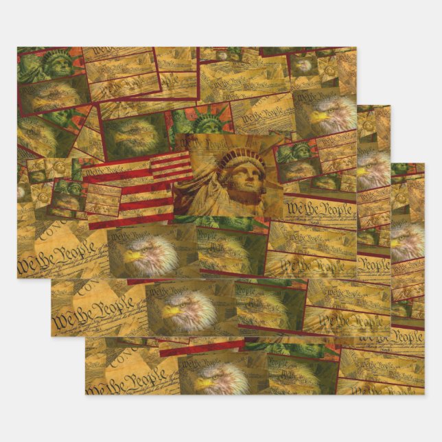 We The People Wrapping Paper Sheet (Set)