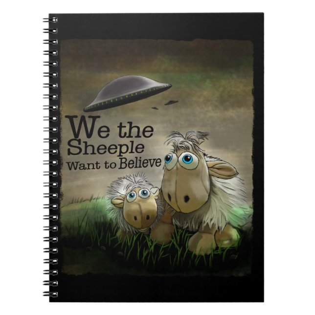 We the Sheeple Notebook (Front)
