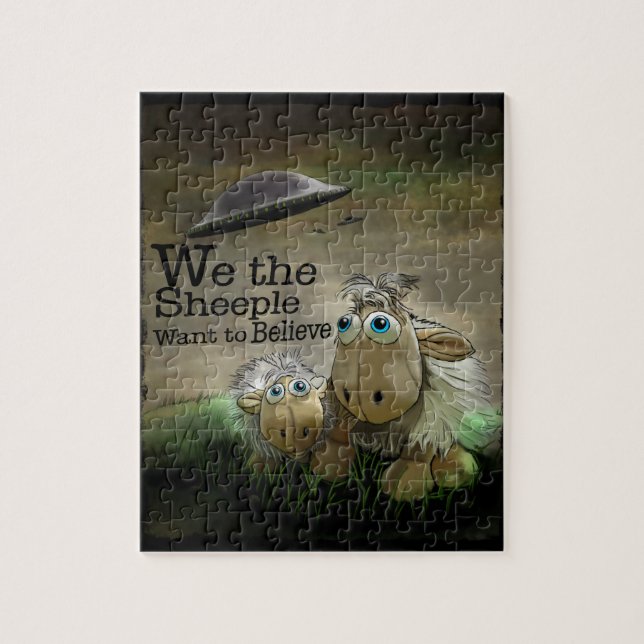 We the Sheeple  Puzzle (Vertical)
