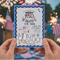 We The Silly Geese 250th Funny Celebration