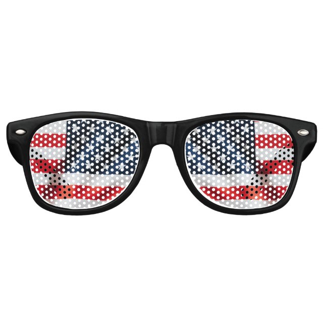 We The Silly Geese 250th Funny Celebration Retro Sunglasses (Front)