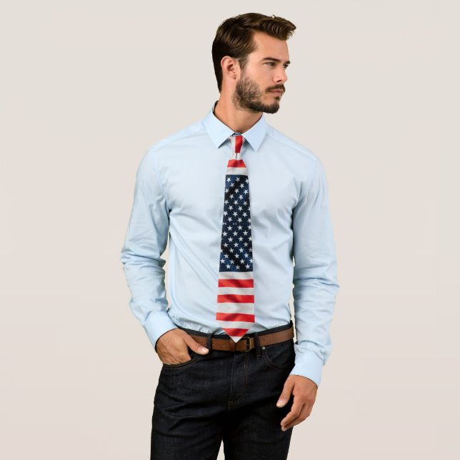 We The Silly Geese 250th Funny Celebration Tie (In Situ)