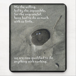 We the willing mouse mat