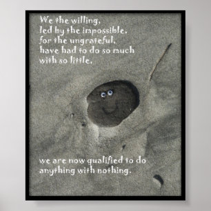 We The Willing Poster