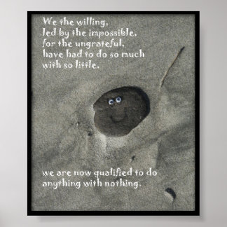 We The Willing Poster