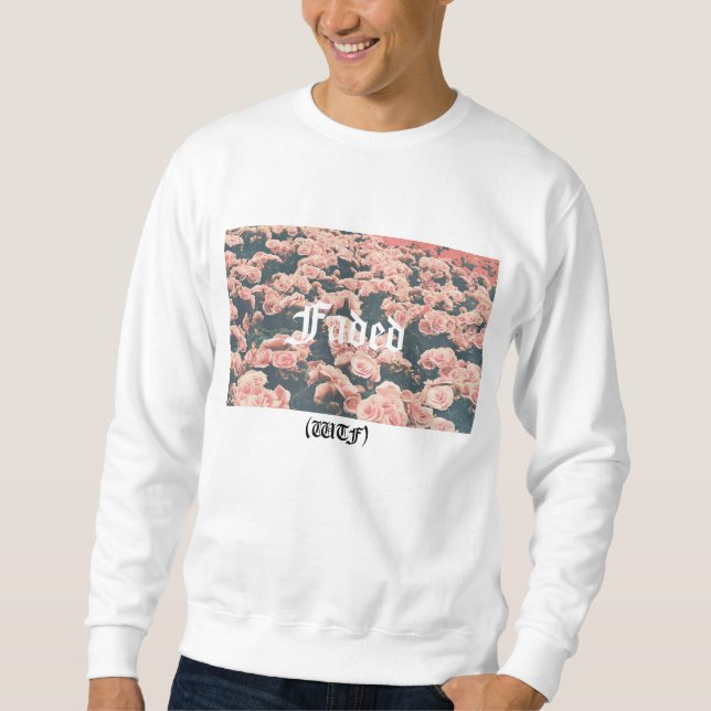 (We Think Freely) Mens White Sweatshirt (Front)