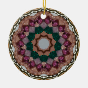We Three Kings Fractal Ceramic Tree Decoration