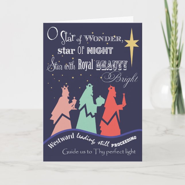 We Three Kings | Holiday Greeting Cards (Front)