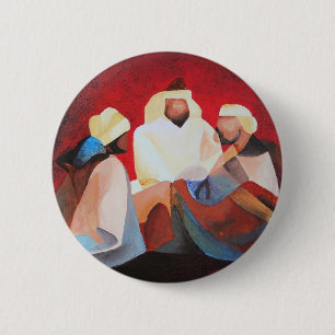 We Three Kings The Wise Men Of Christmas 6 Cm Round Badge