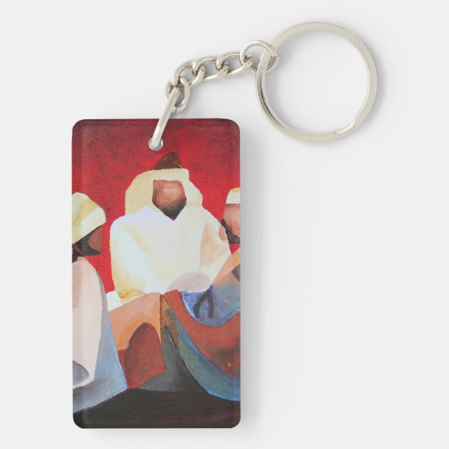 We Three Kings The Wise Men Of Christmas Key Ring (Back)