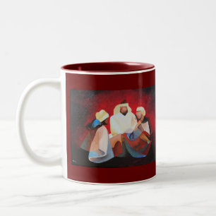 We Three Kings The Wise Men Of Christmas Two-Tone Coffee Mug