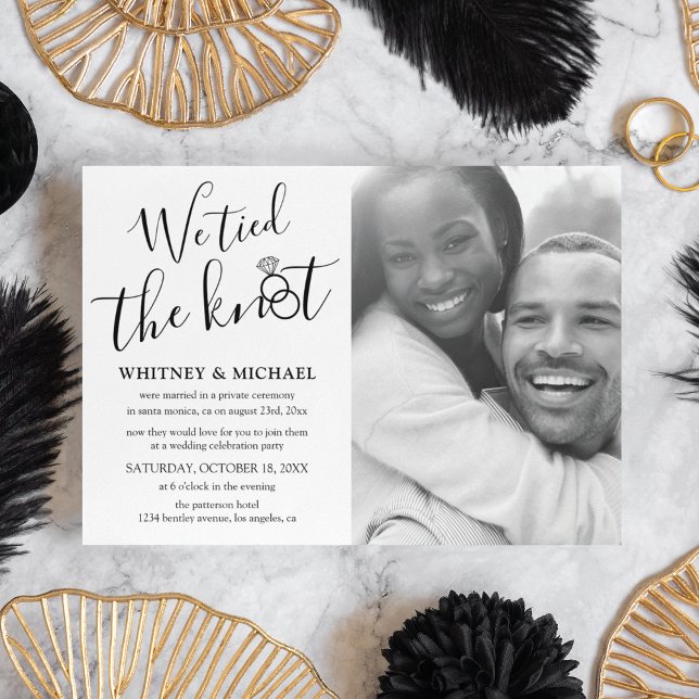 We Tied the Knot Eloped Announcement (Creator Uploaded)