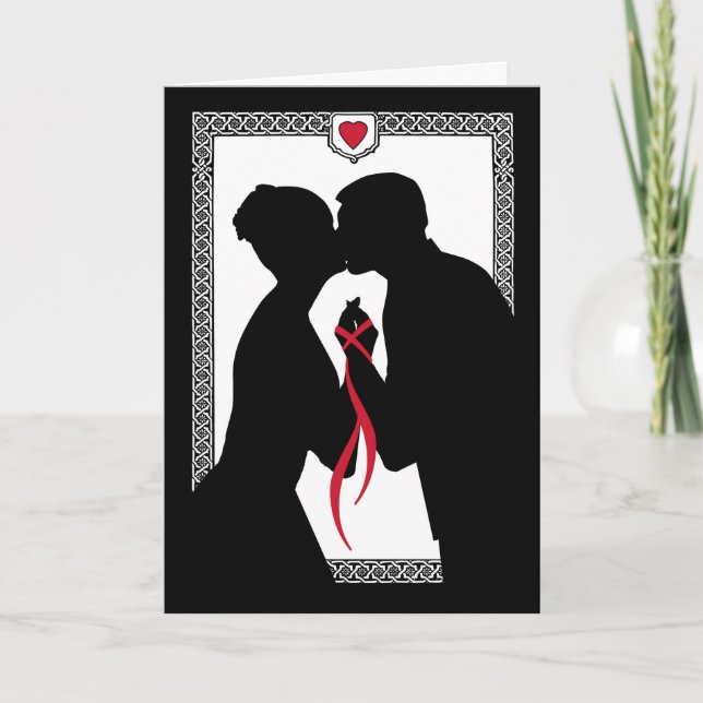 We Tied the Knot, Handfasting Married Announcement (Front)