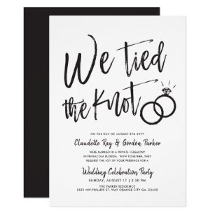 After Wedding Party Invitations Uk 6