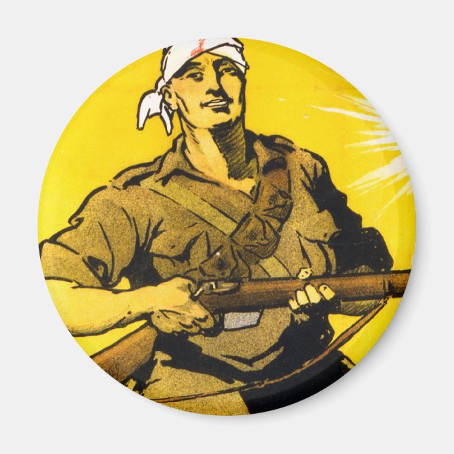 We Took The Hill Magnet (Front)