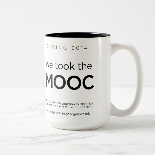 "We took the MOOC" Mug (XL) (Right)