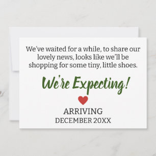 We’ve waited for a while, to share our lovely news announcement