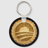 "We Want Pie!" Obama Pie Keychain