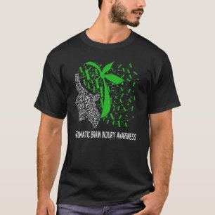 We Wear Green For Traumatic Brain Injury Awareness T-Shirt