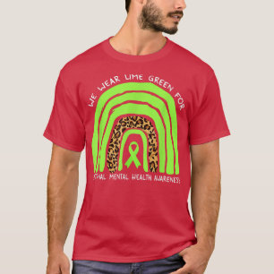 We Wear Lime Green Maternal Mental Health Awarenes T-Shirt