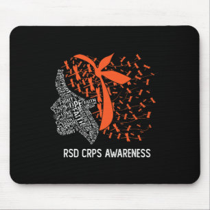 We Wear Orange For RSD CRPS Awareness 2 Mouse Mat