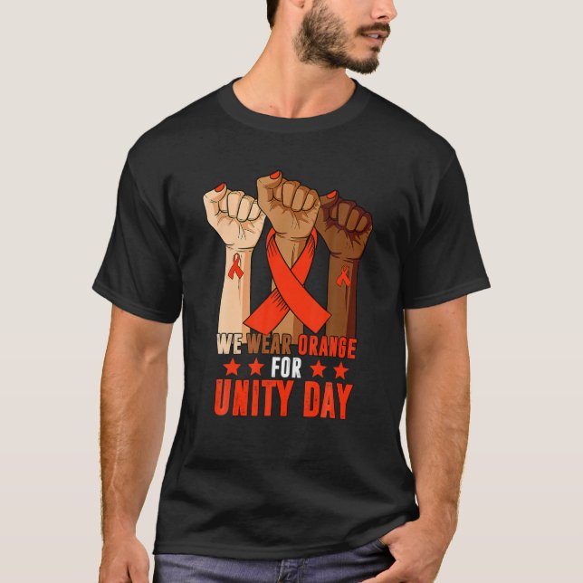 We Wear Orange For Unity Day T-Shirt (Front)