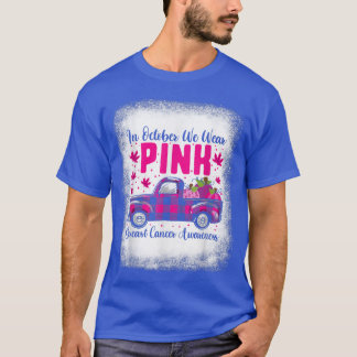 We Wear Pink In October, Breast Cancer Halloween T T-Shirt