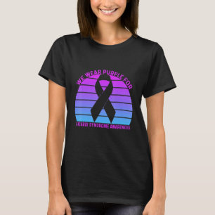 We Wear Purple For Aicardi Syndrome Awareness 1 T-Shirt