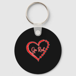 We Wear Red At February Go Red Heart Disease Aware Key Ring