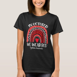 We Wear Red Dyslexia Awareness Month Dyslexia Boho T-Shirt