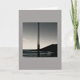 We Were Here greeting card