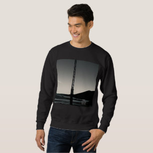 We Were Here w title men black sweatshirt