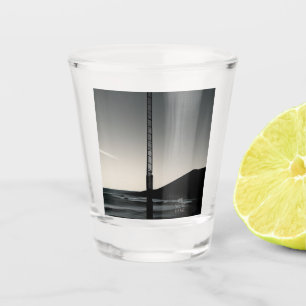 We Were Here w title shot glass