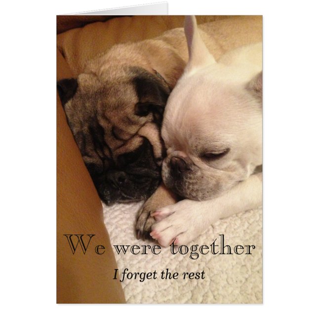 We were together (Front)