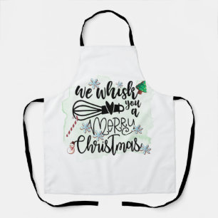 We Whisk You a Merry Christmas Apron