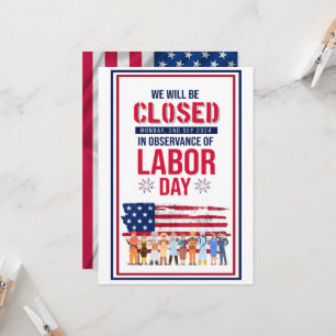 We Will Be Closed In Observance Of Labour Day 2024 Invitation
