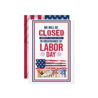 We Will Be Closed In Observance Of Labour Day 2024 Invitation