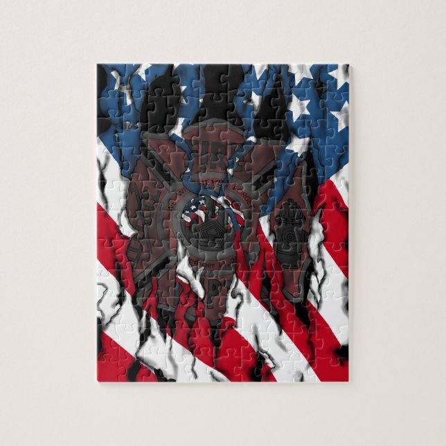 We Will Never Forget Jigsaw Puzzle (Vertical)