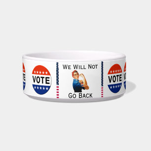 We Will Not Go Back Pet Bowl