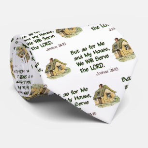 We Will Serve the LORD Neck Tie